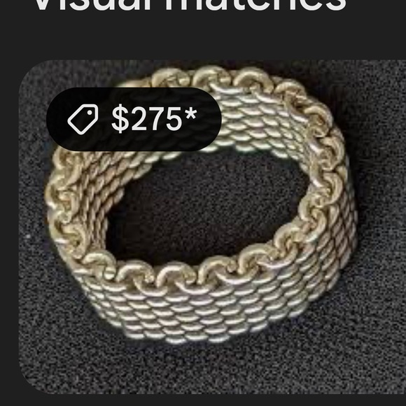 Chic Sterling Silver Braided Ring Size 7 - Picture 7 of 8